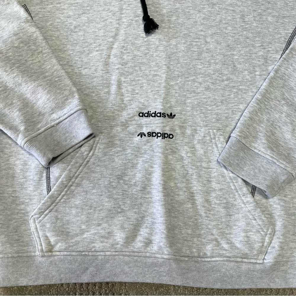 EUC Men's Adidas R.Y.V Hoodie size Medium in Gray - Picture 3 of 9